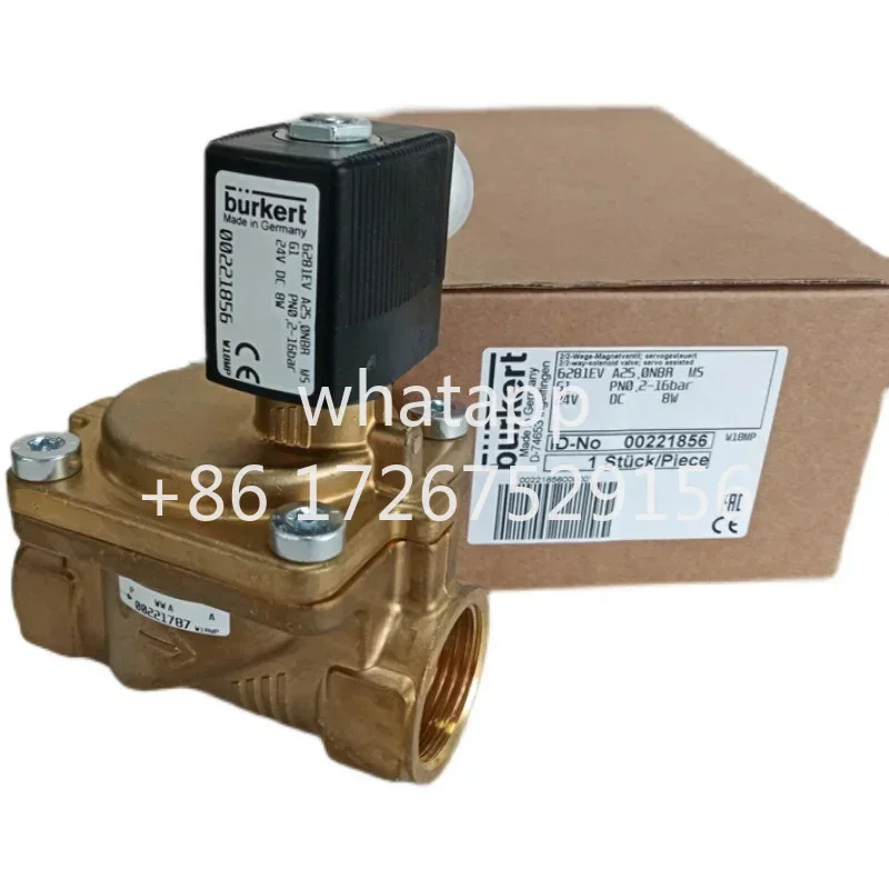 Burkert 솔레노이드 밸브 6281EV A 13.0 MS G1/2 24VDC 00221844  점