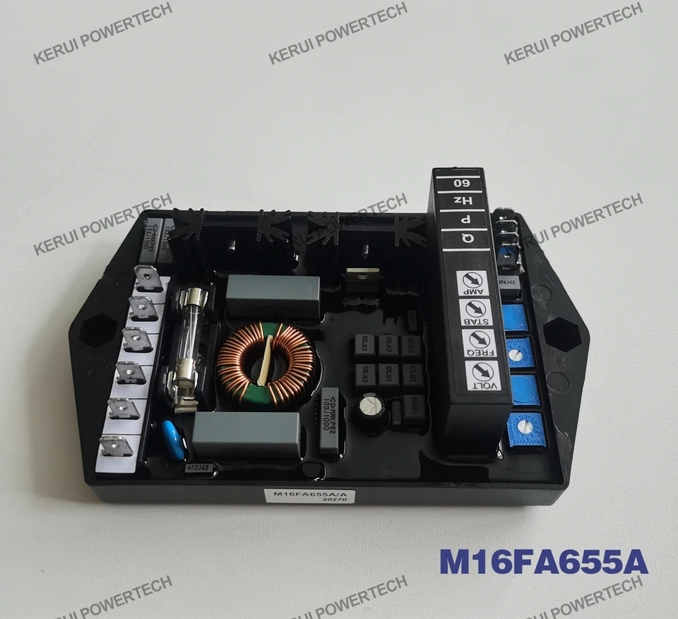 발전기 자동 전압 조정기 R M16FA655A 압력 조절 플레이트