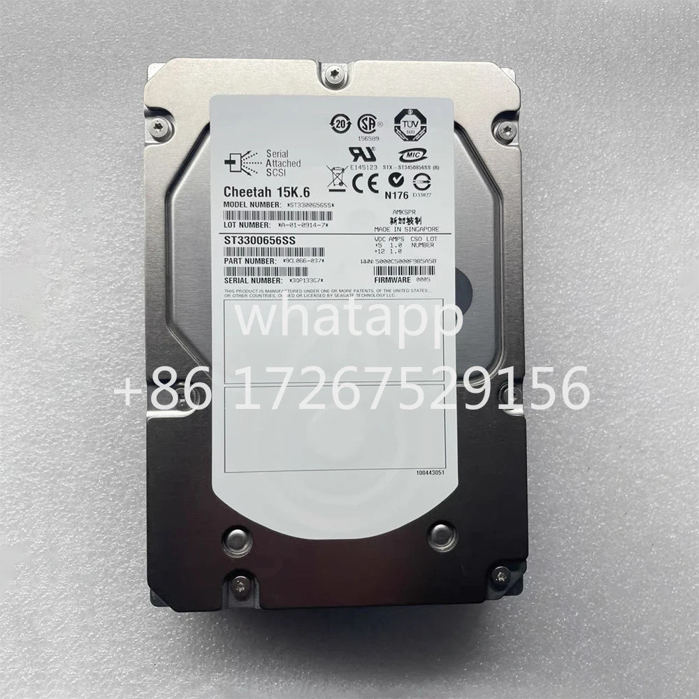 ST 3300656 DELL HDDSS 300G 15K 6 SAS 3.5인치 서버 하드 드라이브