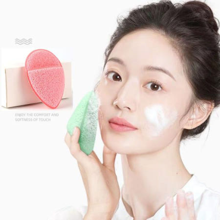 쌍문상회 지금 필요한 진주 클렌징 세안 모공 마사지 스펀지 퍼프