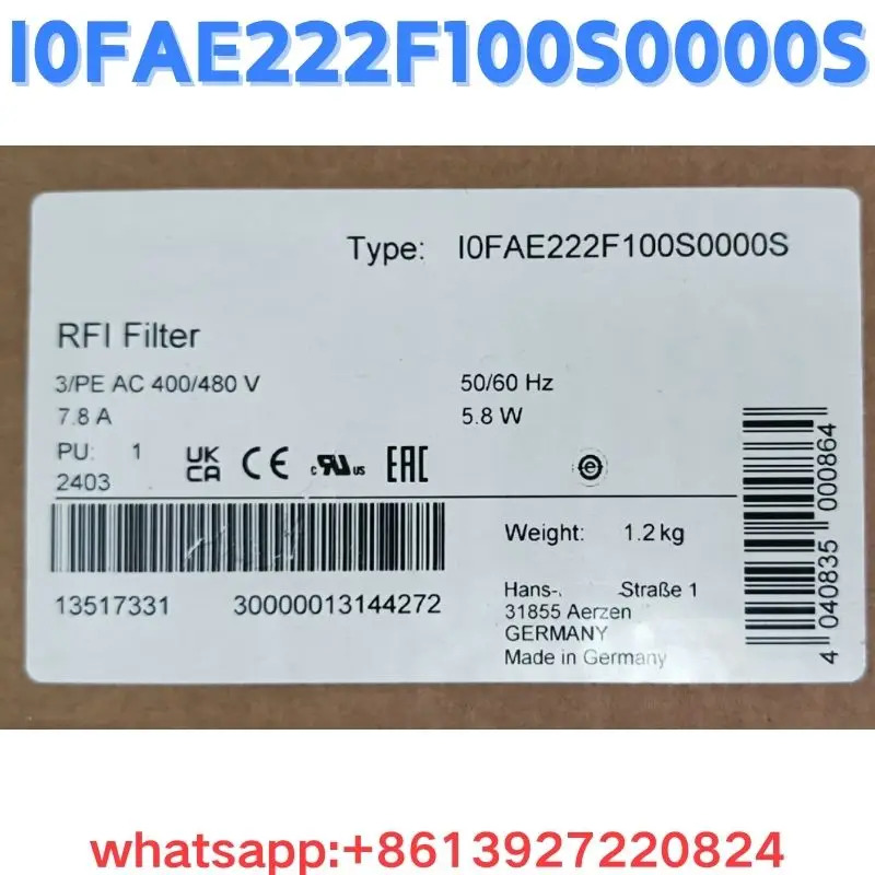 필터 I0FAE222F100S0000S 원본