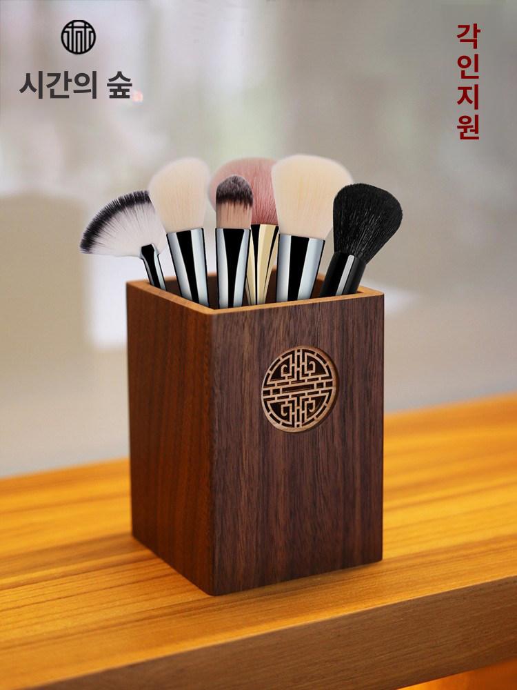 멀티 탁상 연필꽂이 상자 대용량 명함꽂이 탁상용 필통 펜 브러쉬통 멀티홀더 연필 수납홀더 - 상세 이미지 2
