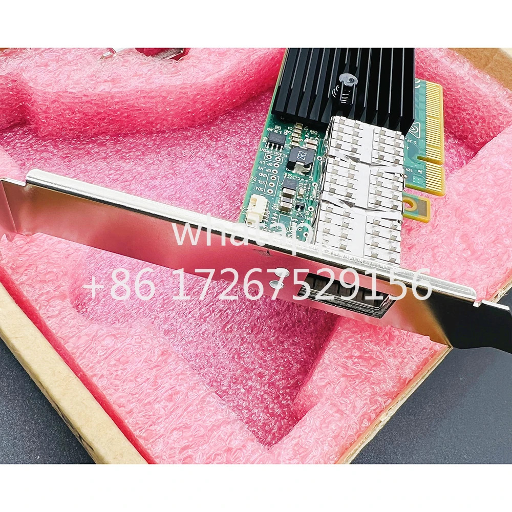 NIC CX313A MCX313A-BCCT ConnectX-3 Pro EN 40 기가비트 이더넷 QSFP PCIe3.0 x8 단일 포트 네트워크 카드는 하게 작동