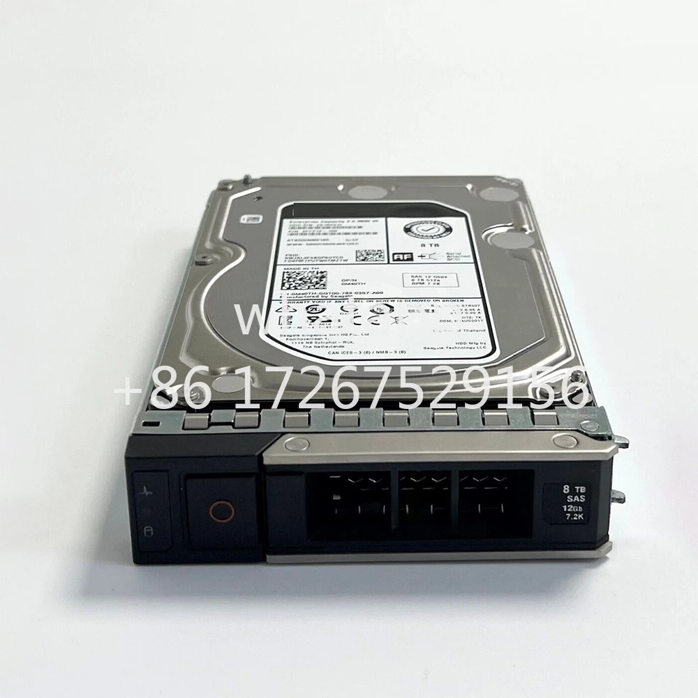델8TB 8T SAS 12G 3.5인치 0M40TH ST8000NM0185 서버 하드 드라이브 HDD
