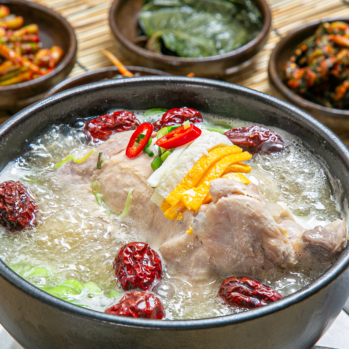 누룽지 백숙 1.2kg x 1팩 국내산 냉장닭 한방재료 - 상세 이미지 3
