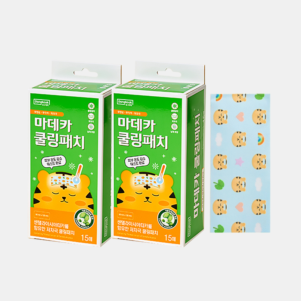 쿨링패치 동국제약 마데카 아이스 쿨패치 쿨패치 추천 사용후기