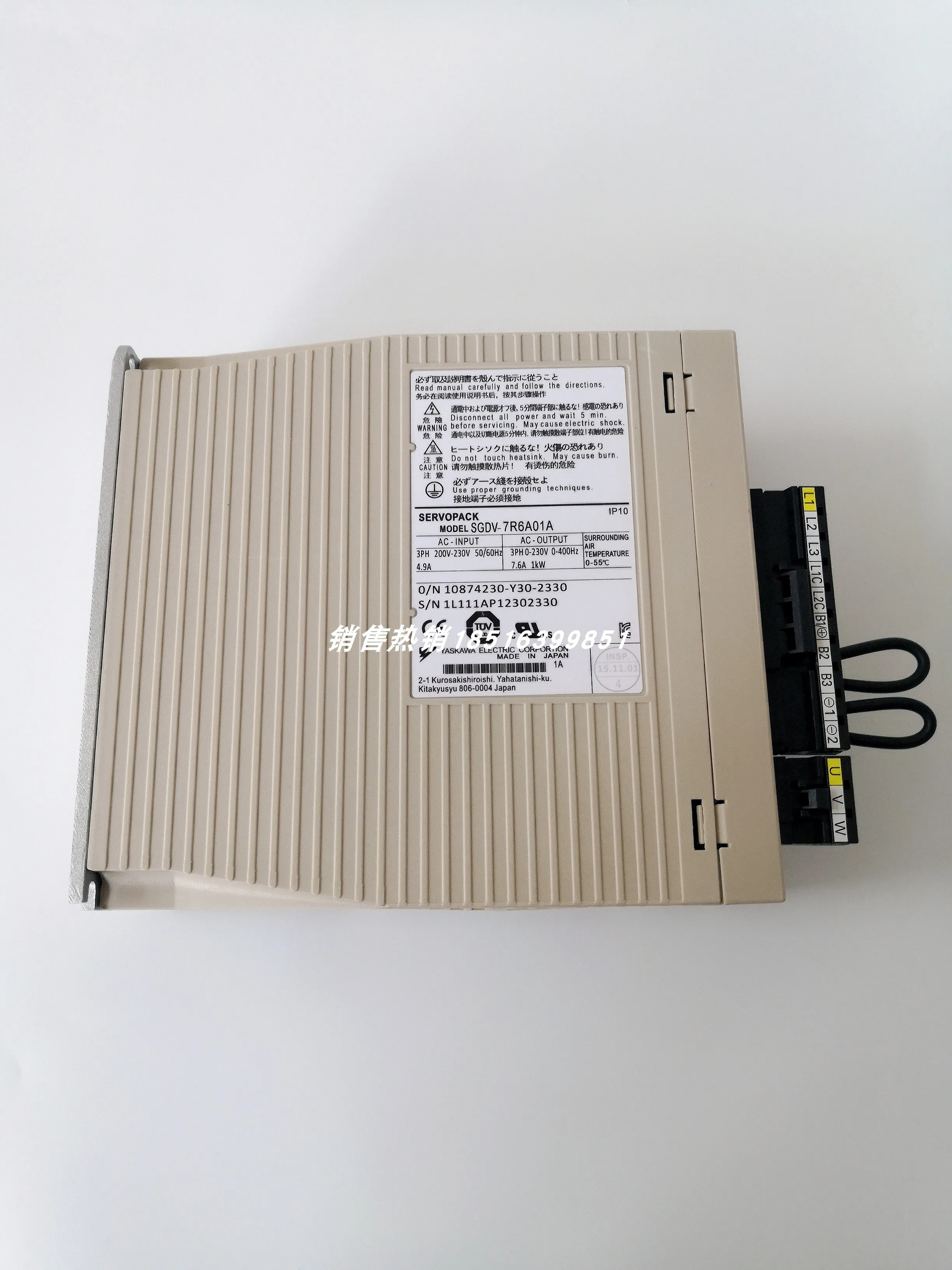 Yaskawa 신규 드라이버 SGDV-7R6A01A/SGDV-7R6A01A00200/7R6A05A
