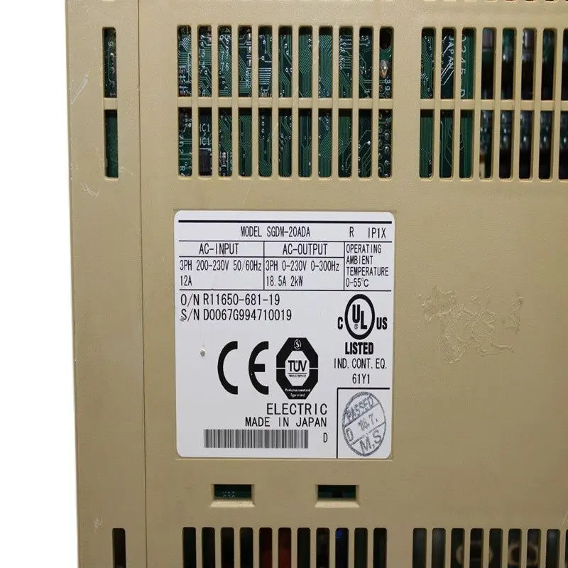 서보 드라이브 SGDM-20ADA