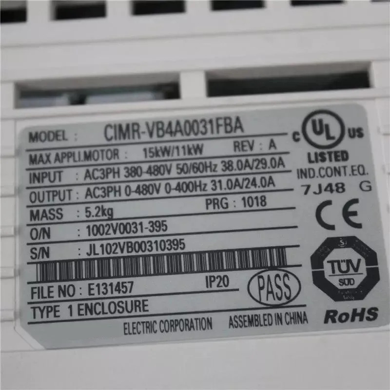 인버터 CIMR-VB4A0031FBA
