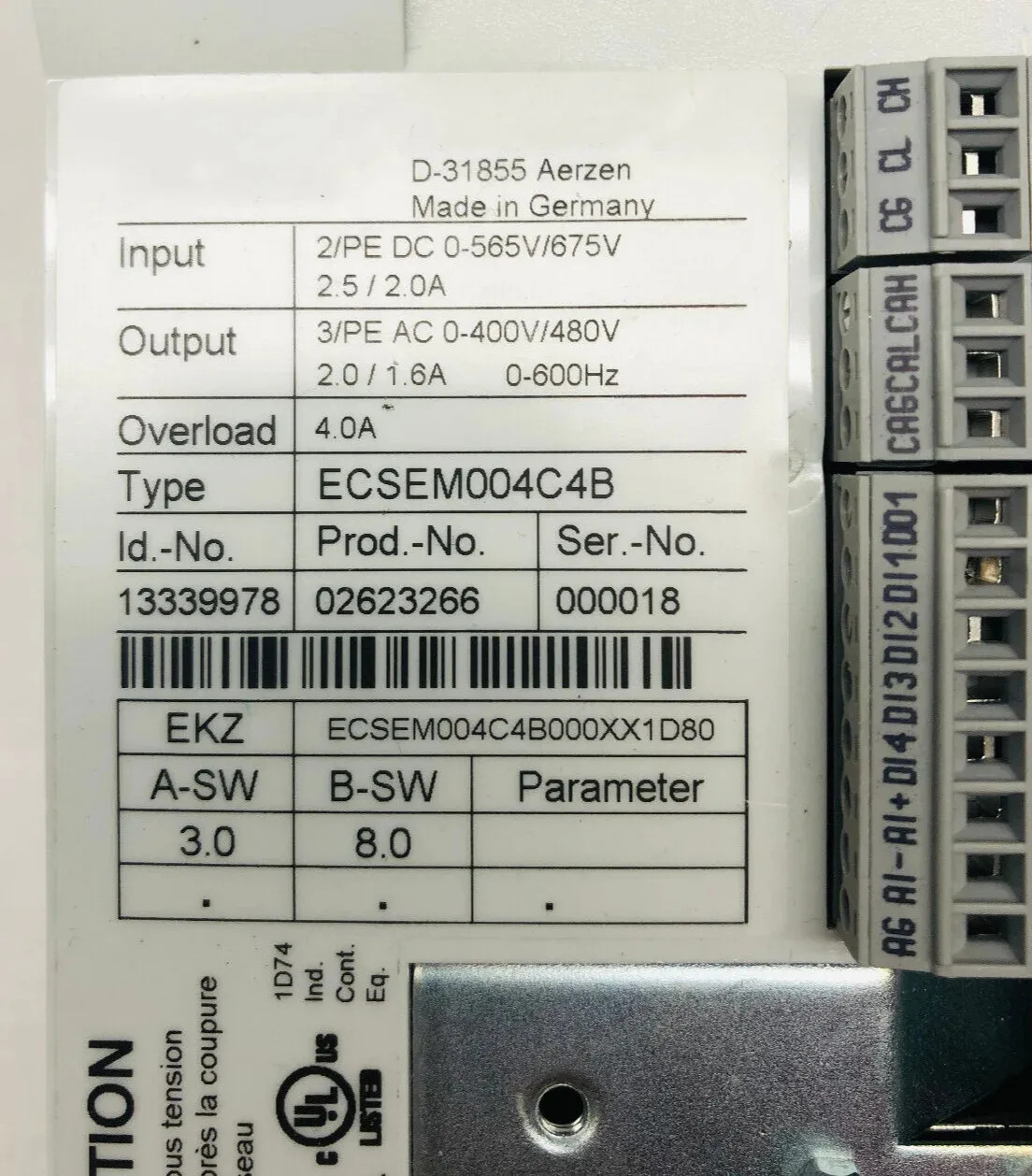 서보 드라이브 ECSEM004C4B