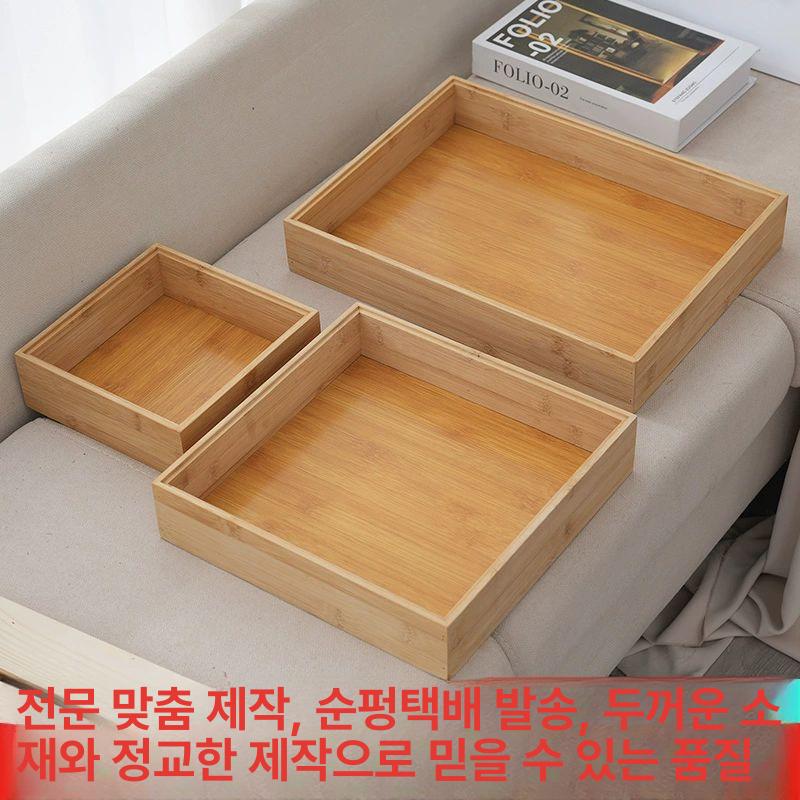 일식 보관함 초밥통 우드 히노끼 상자 뚜껑 커버 편백나무 박스 숙성회 보관통 용기 - 상세 이미지 4