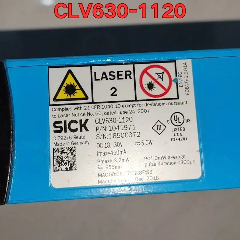 리퍼 CLV630-1120 코드 스캐너 기능 정상