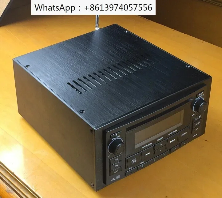 알루미늄 2DIN 자동차 기계자동차 장착 호스트섀시