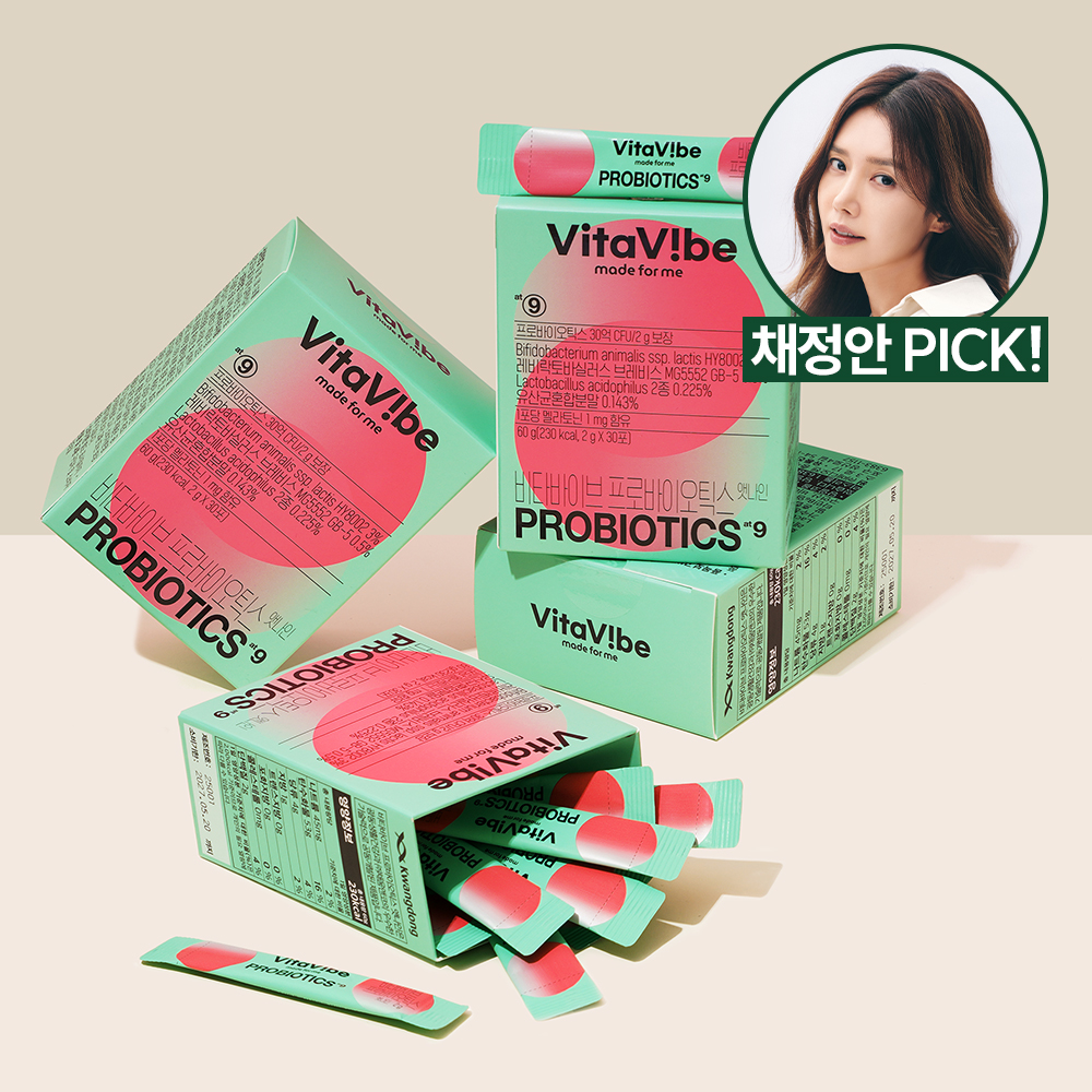 멜라토닌 유산균 비타바이브 프로바이오틱스 앳나인 30포, 4개 - 상품 이미지