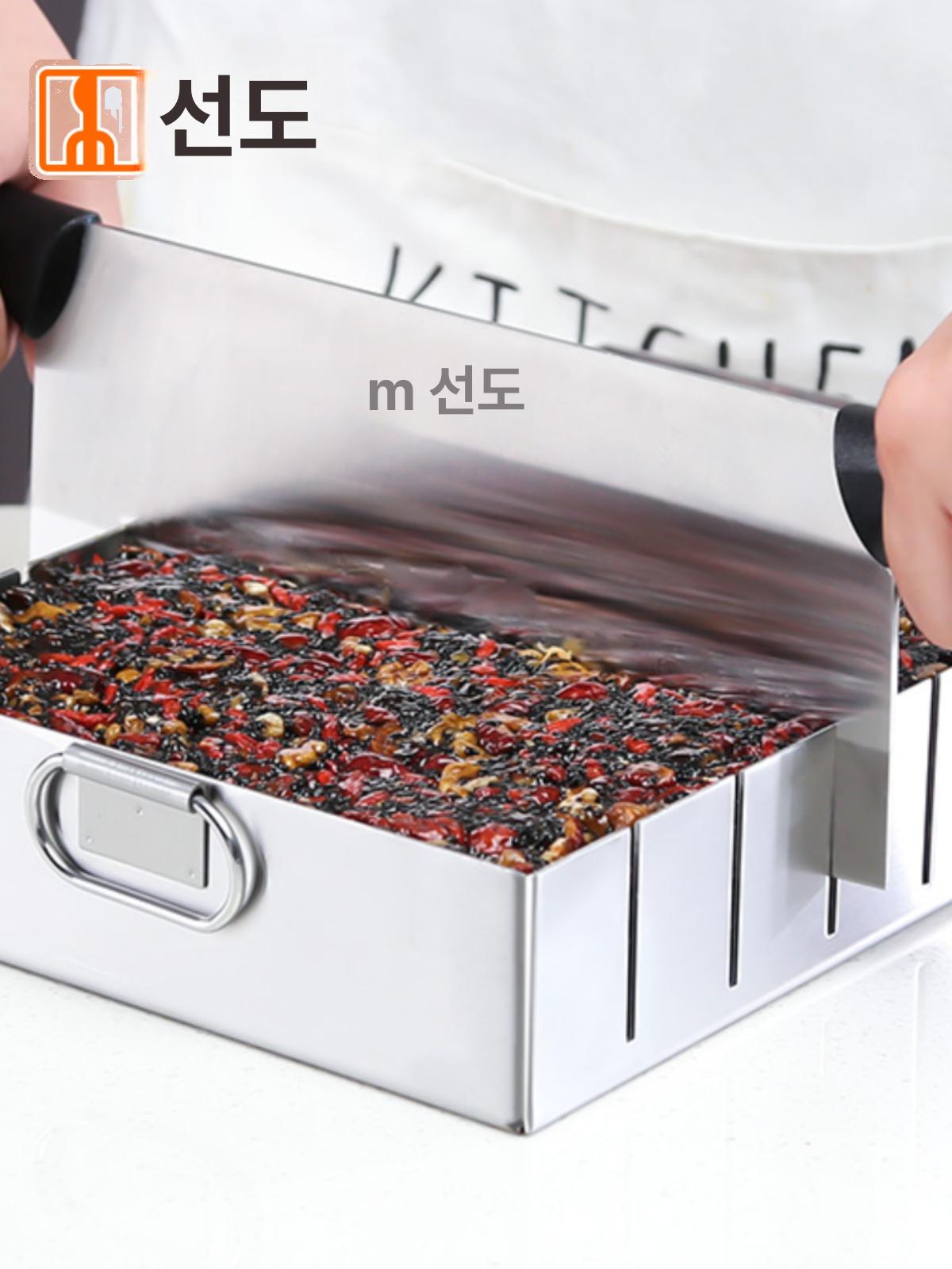 커팅기 스텐작두 다용도 식품 가정용 업소용 도구 손작두 떡 자르기 절삭 식재료 이미지 6