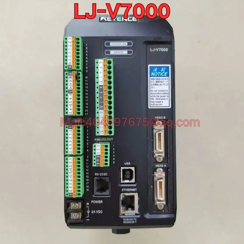 리퍼 LJ-V7000 PLC 컨트롤러 기능 정상