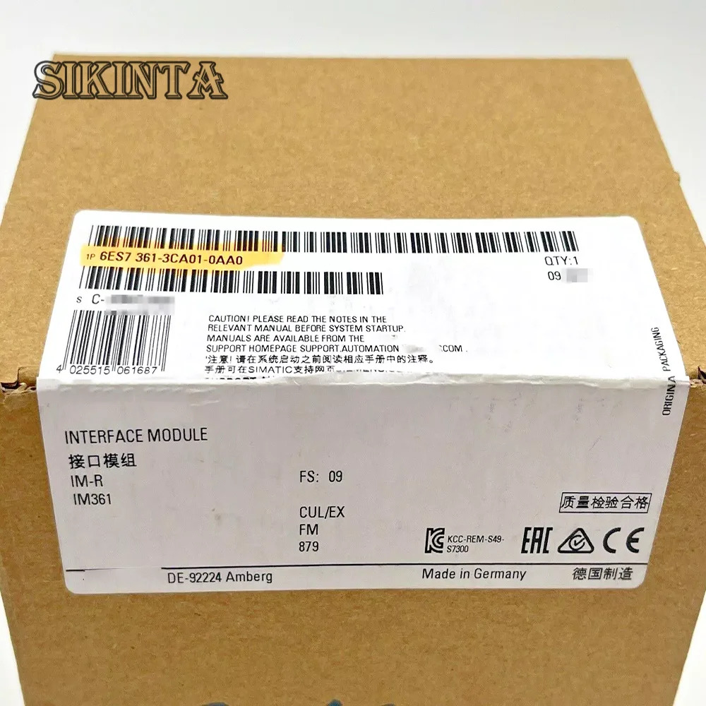 PLC 모듈 6ES7361-3CA01-0AA0