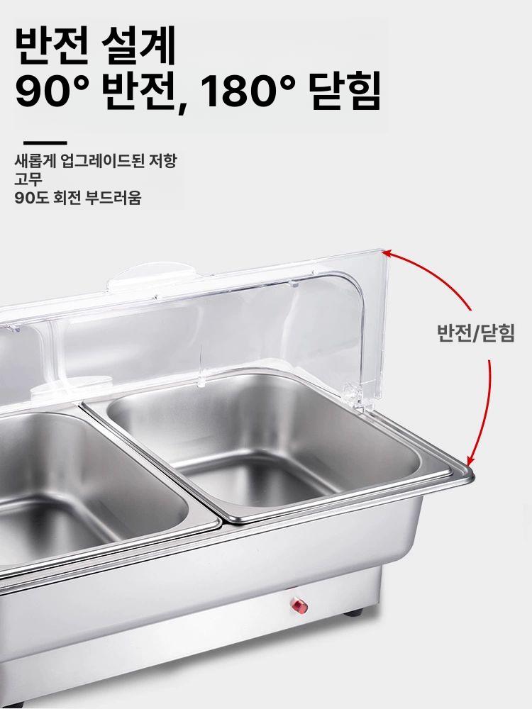 세라믹 디쉬 화로 플레이트 원형 푸드워머 보온접시 캔들 스튜 일식 홈파티 음식 순백 - 상세 이미지 4