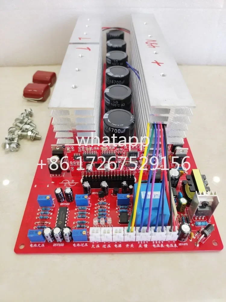 24 튜브 산업주파수 순수 사인파 인버터 마더보드 24v72v48v60v5KVA9KVA13KVA 포함