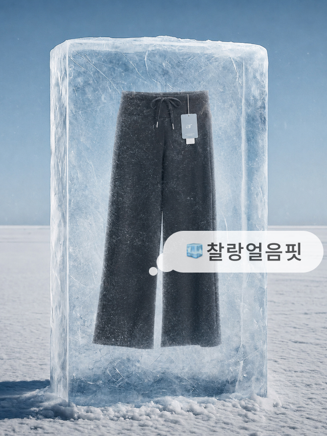 [자체제작] (국내제작) MADE 3기장 와이드 일자핏 트레이닝 팬츠 ps5860 이미지 3