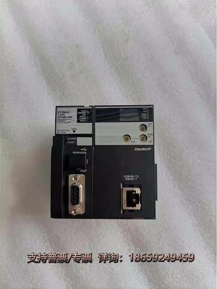 오리지널 CJ2H-CPU65-EIP PLC 100K 스텝 이더넷