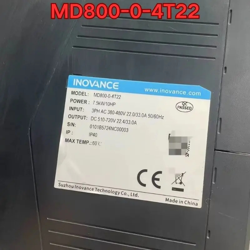 리퍼 MD800-0-4T22 서보 드라이브 기능 정상