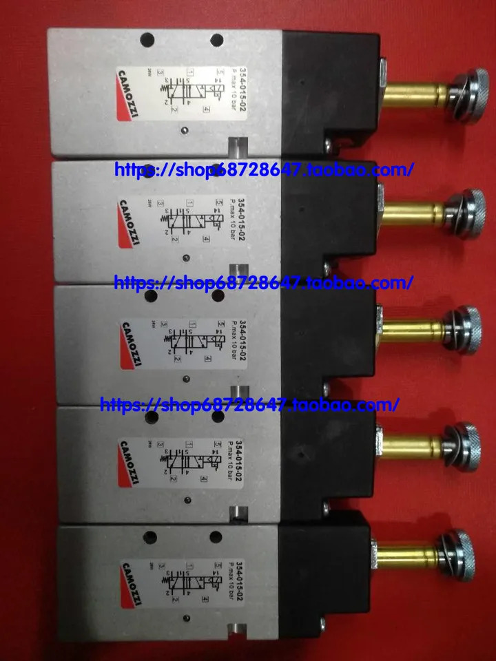 CAMOZI KanGM호환aosheng KanGM호환ao 솔레노이드 밸브 338D-E15-02338L-015-02 G77 2위치 5방향