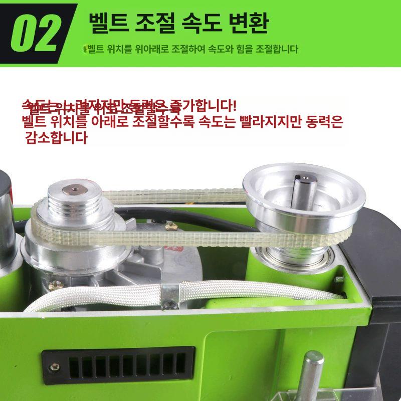 전기 드릴링머신 스탠드 가정용 거치대 벤치 천공기 작업대 미니탁상드릴 - 상세 이미지 5
