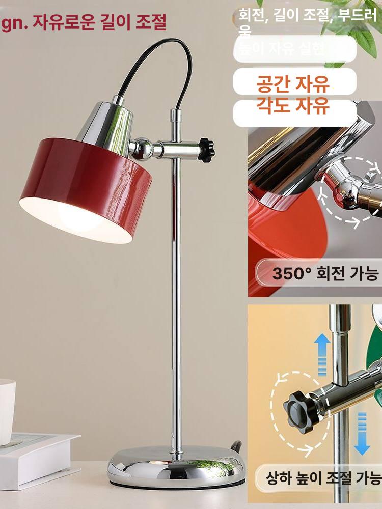 이탈리아 독서등 레트로 데스크 럭셔리 책상조명 앤틱 무드등 단스탠드 빈티지 - 상세 이미지 3