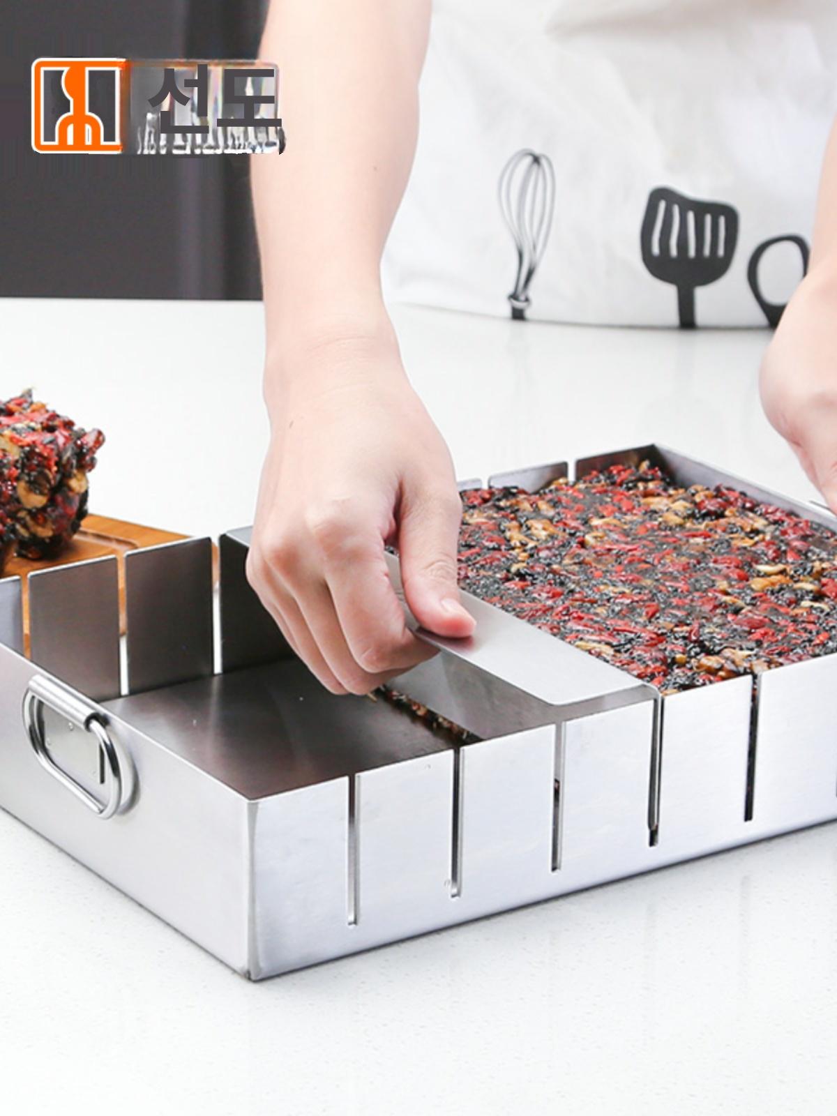 커팅기 스텐작두 다용도 식품 가정용 업소용 도구 손작두 떡 자르기 절삭 식재료 - 상세 이미지 5