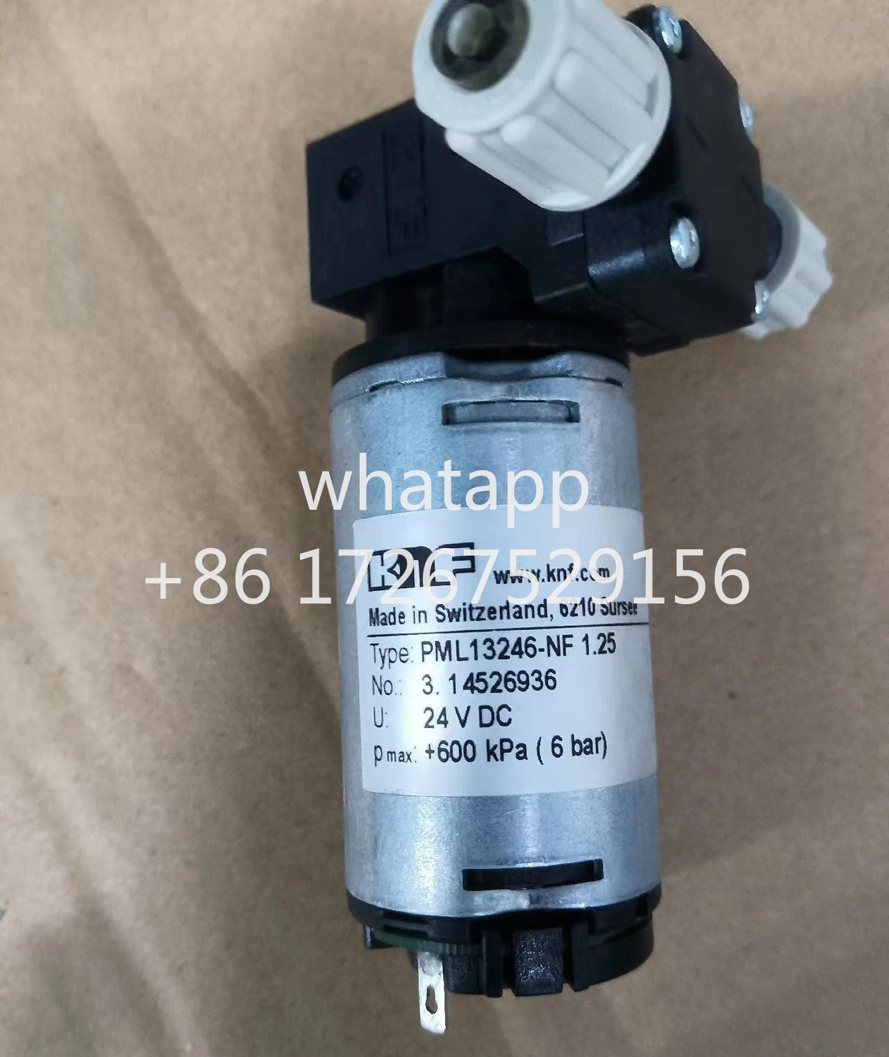 2PCS KNF NF1.25 24V 600kPa 400ml 다이어프램 펌프리퍼