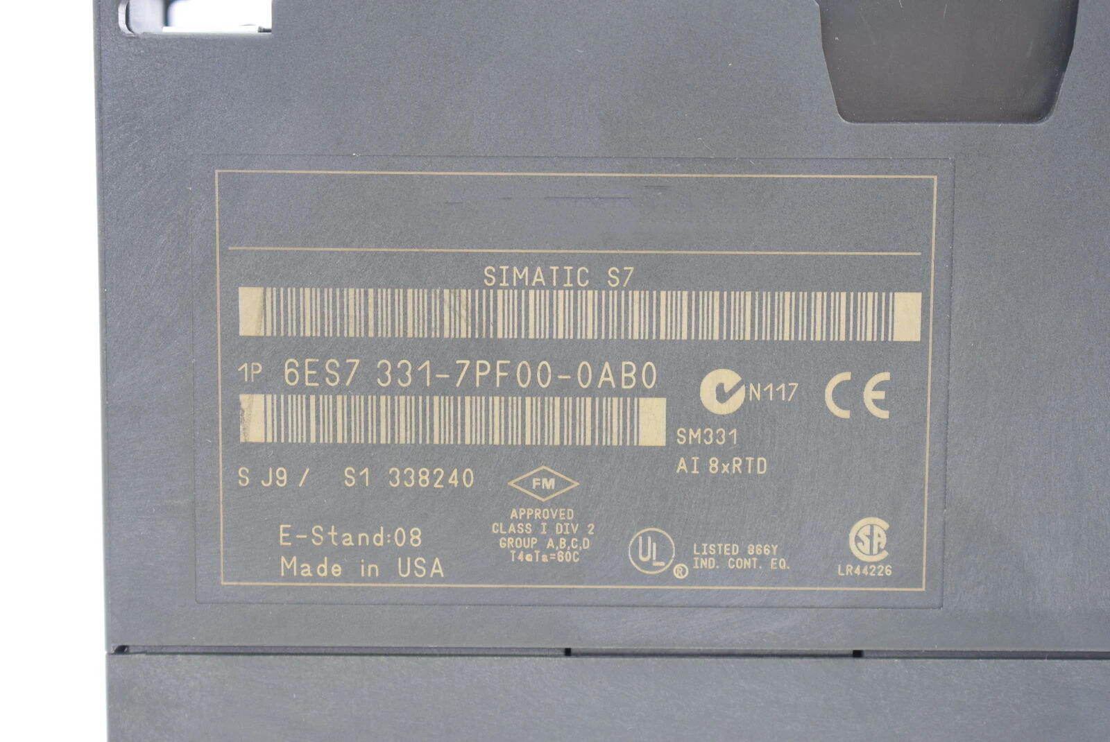 PLC 모듈 6ES7331-7PF00-0AB0