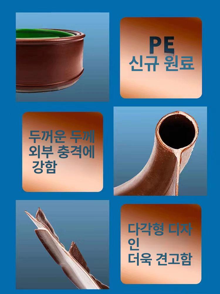 휀스 엣지 원예 화단분리대 정원테두리 꽃밭 잔디경계 경계울타리 차단 경계석 가드닝 - 상세 이미지 4