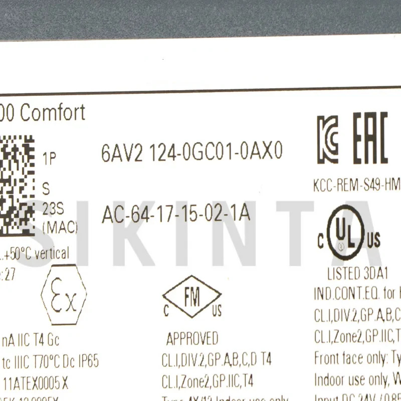 터치 스크린 62124-0GC01-0AX0 HMI 신