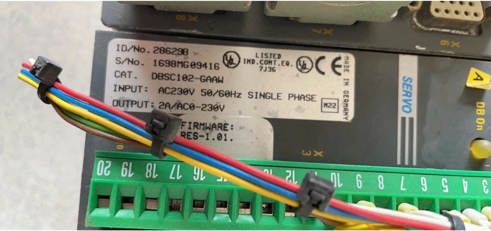 상태 드라이브 28629B/28629D/DBSC102-GAAW
