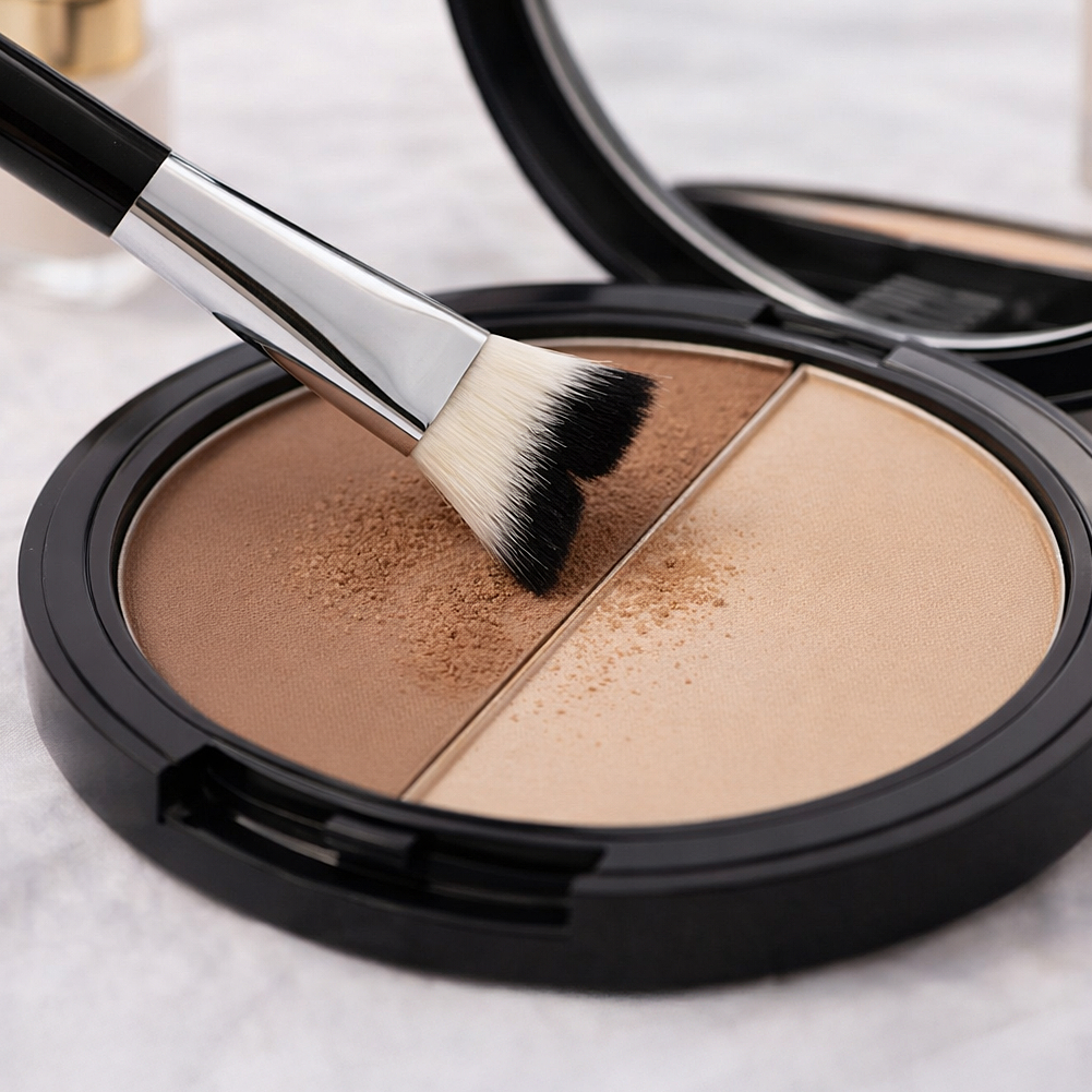 곰손 탈출 물고기 꼬리 브러쉬 코쉐딩 컨투어 쉐딩 브러시 콧대 조각 메이크업 붓 - 상세 이미지 2