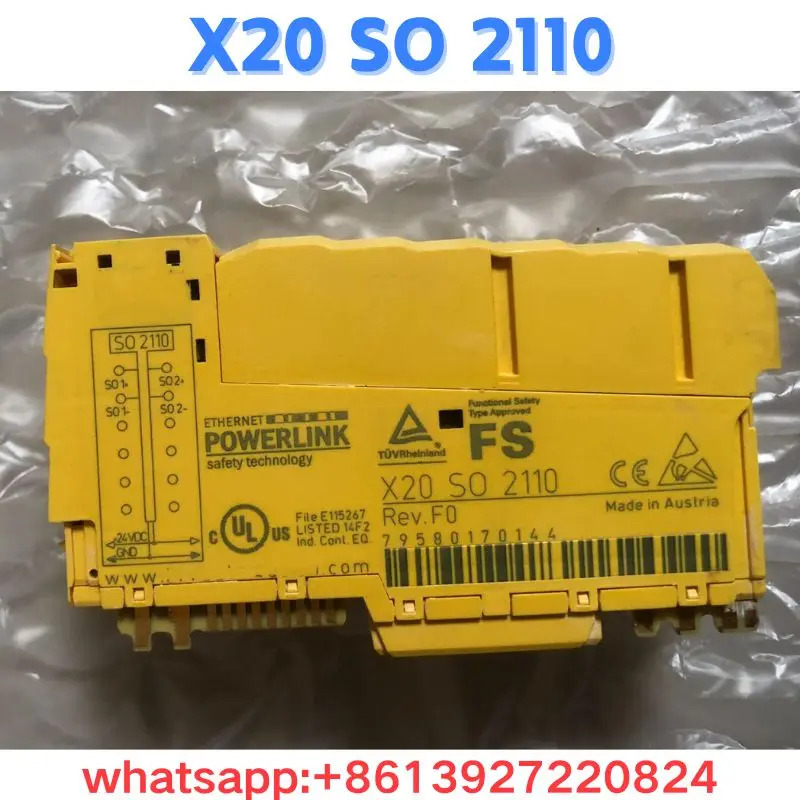 리퍼 모듈 X20 SO 2110 OK
