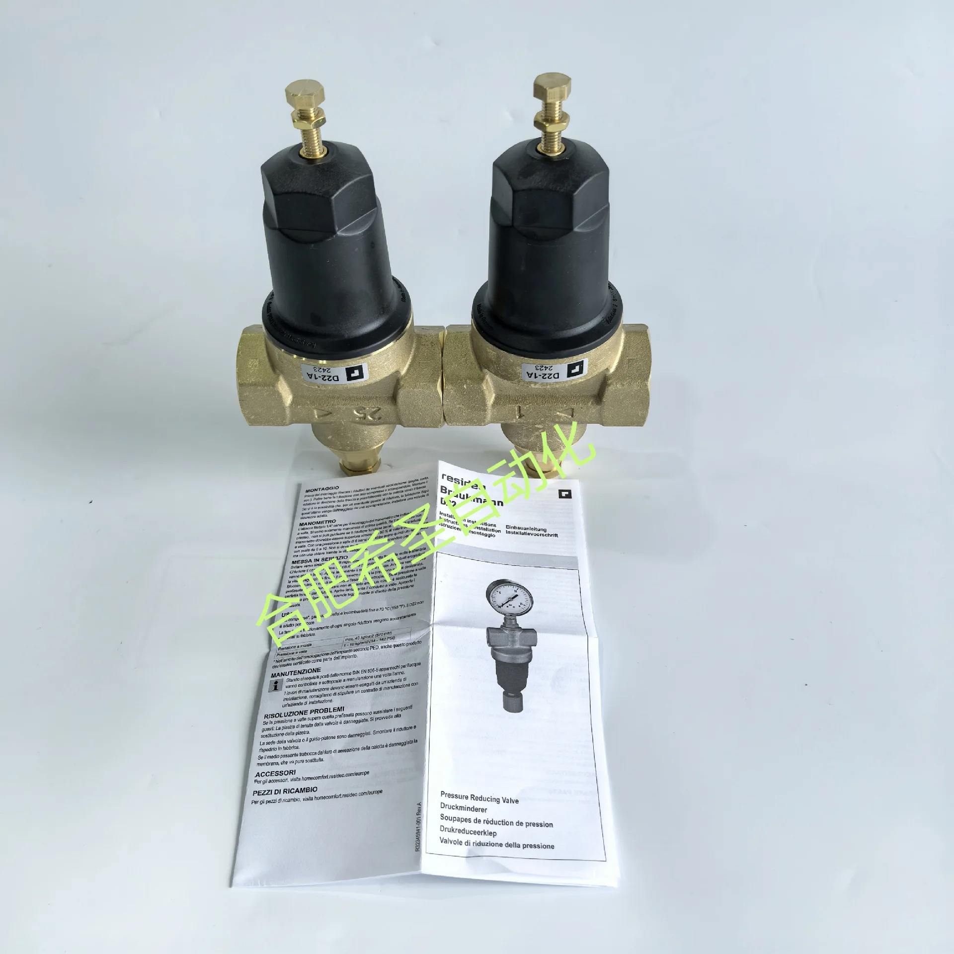 Resideo D22 감압밸브 D22- 1A