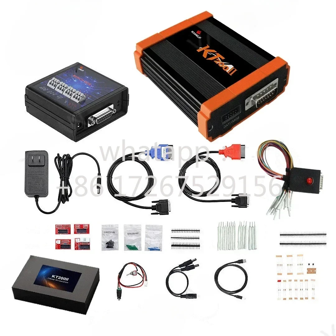 정식 버전 KT200 II 오프라워크스테이션이 포함된 TCU ecu 프로그래머 마스터 BDM/JTAG 솔더 프리 어댑터 칩 튜닝 받기