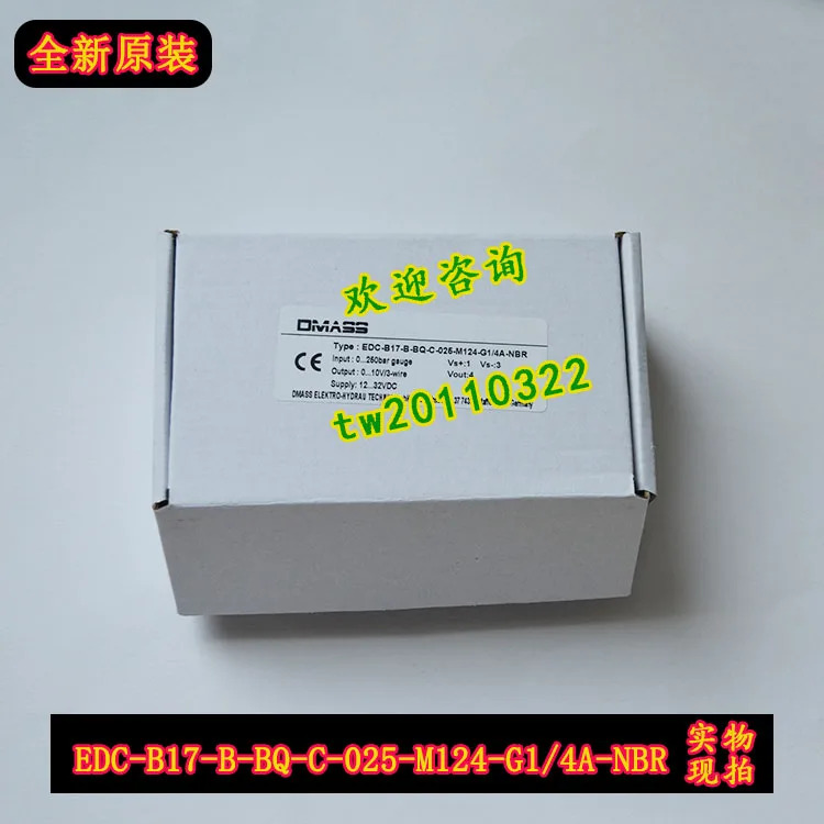 포장 EDC-B17-B-BQ-C-025-M124-G1/4A-NBR DMASS 압력센서