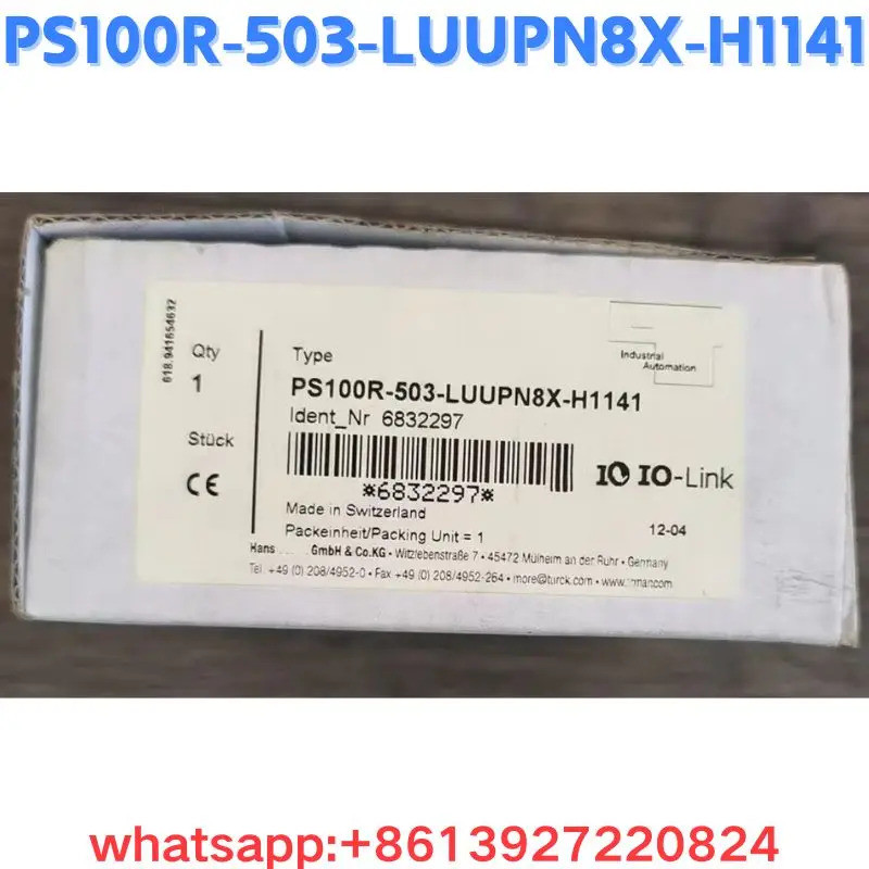 센서 PS100R-503-LUUPN8X-H1141 원본