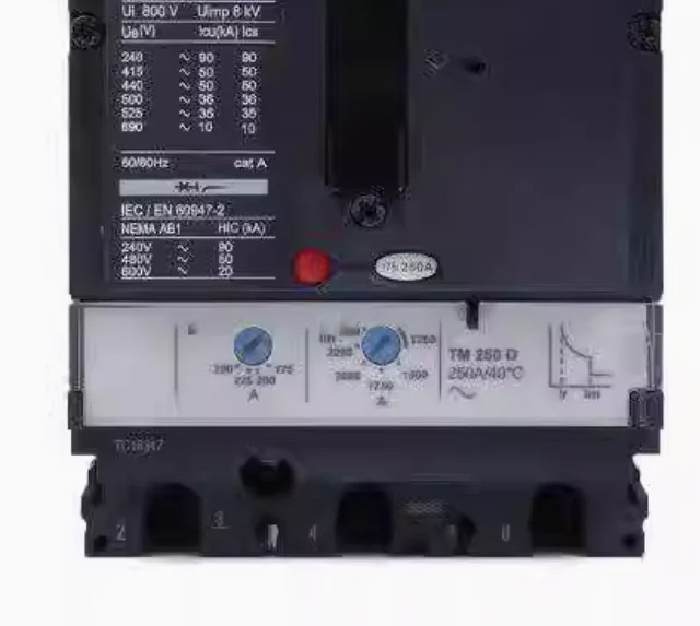 NSX160 TMD 160A NSX250 125A 200A 250A NSX400 400A