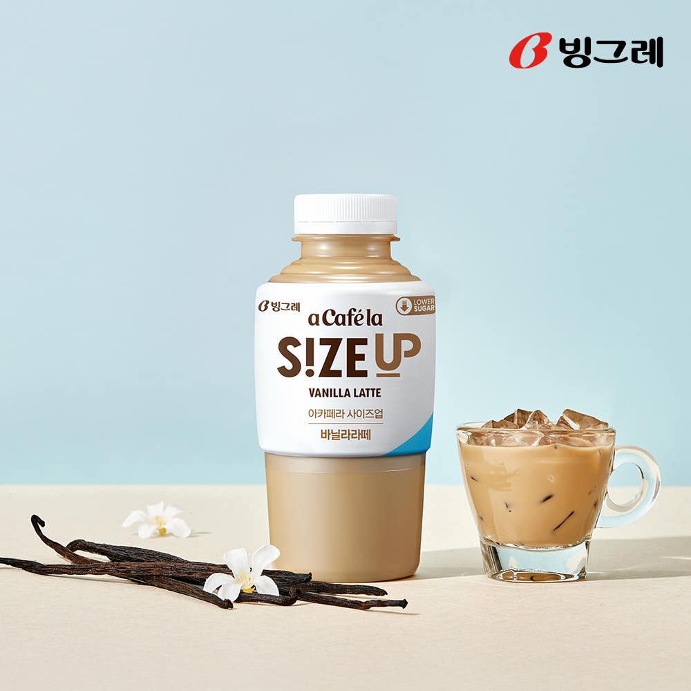 빙그레 아카페라 사이즈업 바닐라라떼, 350ml, 20개 이미지 2