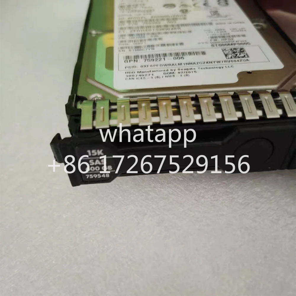 759548 -001 759212 -B21 hp호환600GB 12G SAS 15K 2.5인치 HDD