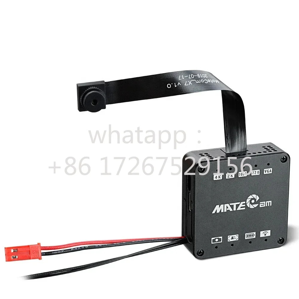 금속 커버 케이스 1P 4K WiFi P2P 미니 카메라 비디오 모션 탐지기 DIY 70 110 140 학위 모듈