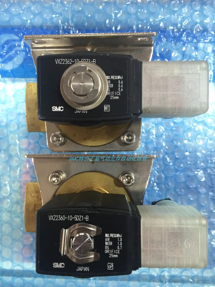 SMC 솔레노이드 밸브 Vxz2350l-06-5dz1vxz2350l-06-5dz1-b 포장