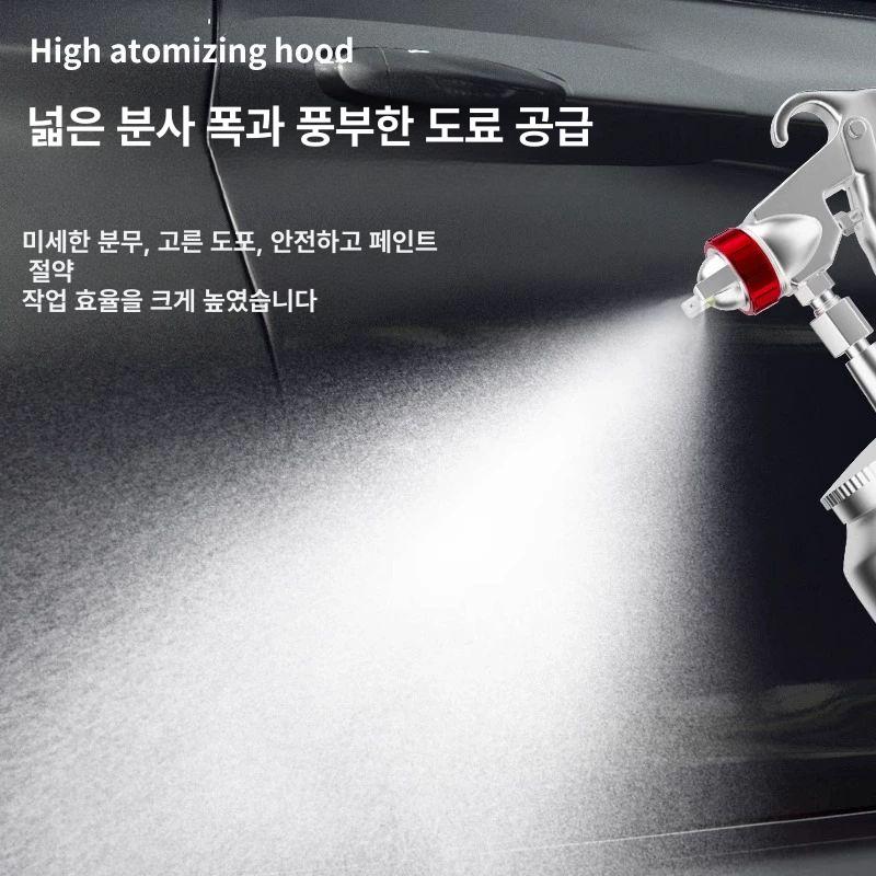 공압 에어리스도장기 고압 자동차 분무기 스프레이건 압송기 탱크 압력 코팅 분사 - 상세 이미지 2