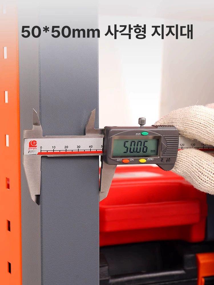 CNC 밀링 공구 정리 수납 카트 이동식 트롤리 다층 선반 부품 보관함 홀더 랙 조립품 - 상세 이미지 5