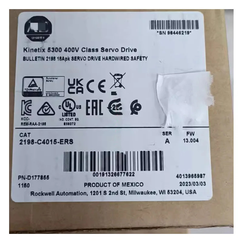 AB 로크웰 2198-C4007-ERS 2198-C4015-ERS 서보 드라이브