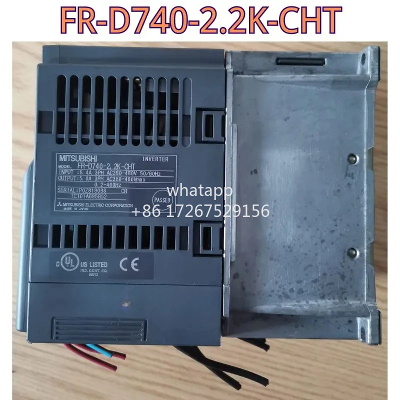 리퍼된 주파수 변환기 FR-D740-2.2K-CHT 2.2KW 기능 리퍼 OK